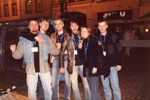 Wejście Polski do Uni Europejskiej - po koncercie w Bydgoszczy - 3138 